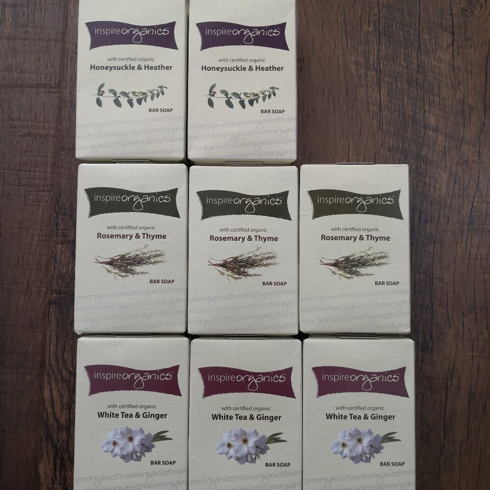 Inspire Organics With Certified Organic Bar Soap
